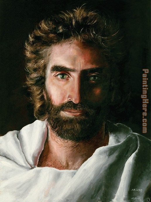 2014 Portrait Jesus by Akaine Kramarik